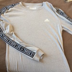 Three Stripe Life Long sleeve